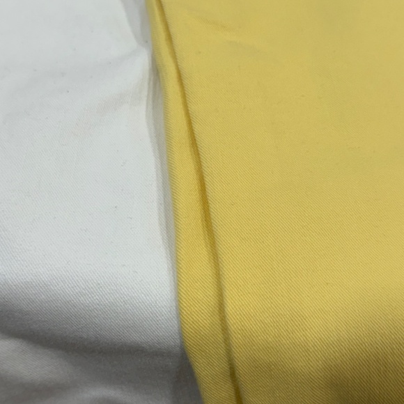 Talbots Simply Flattering 5 Pocket jeans - happy YELLOW color! Size 12P EUC - Picture 16 of 16